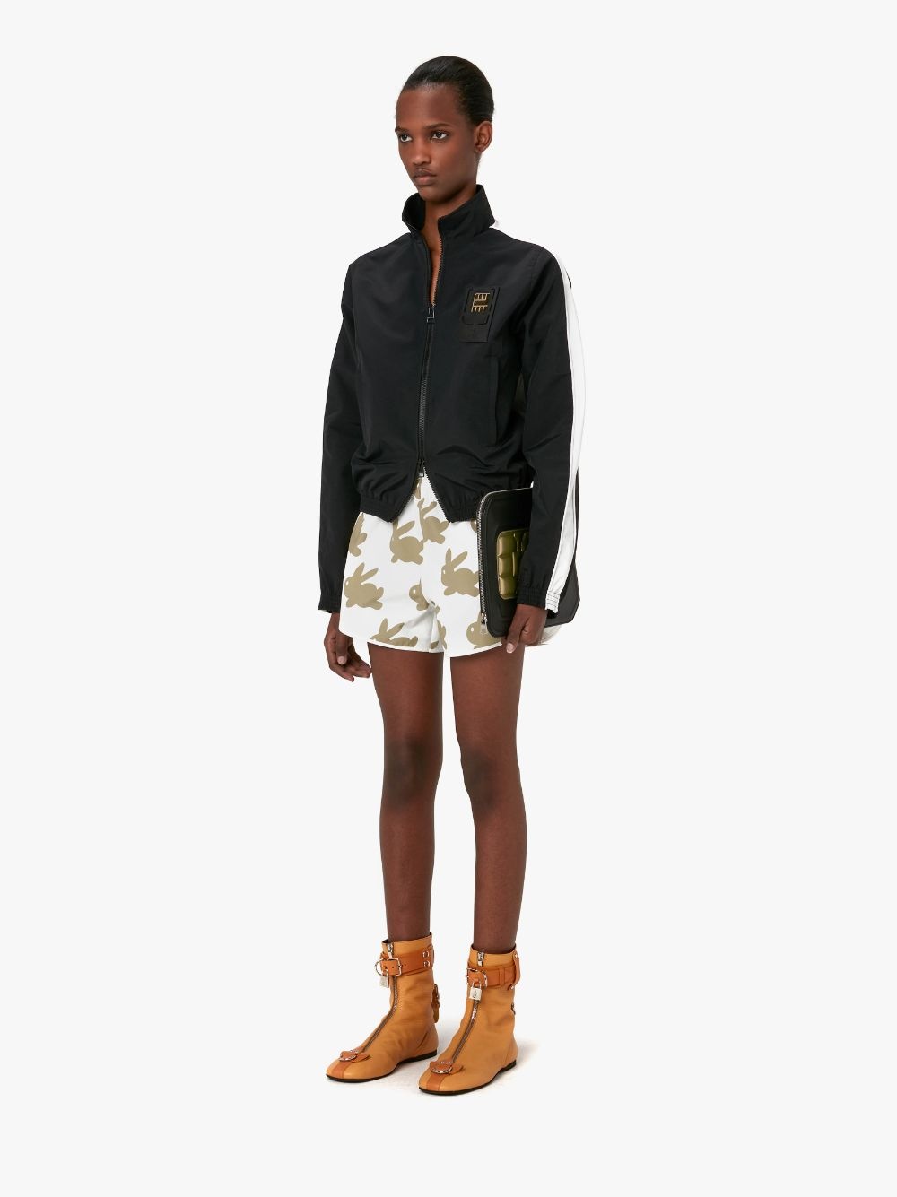 ZIP FRONT TRACK JACKET - 5