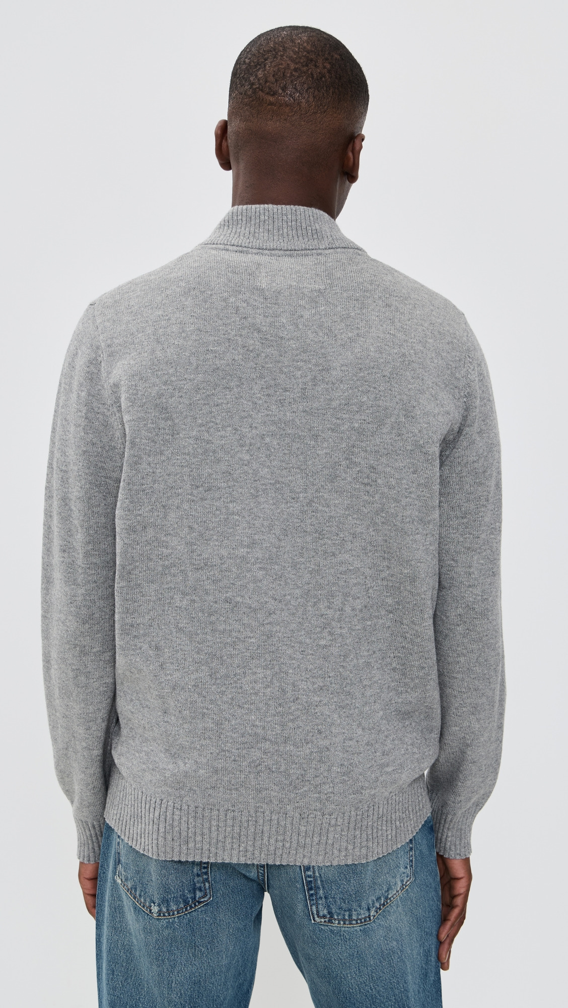 Kelson Quarter Zip Knitted Sweater - 2