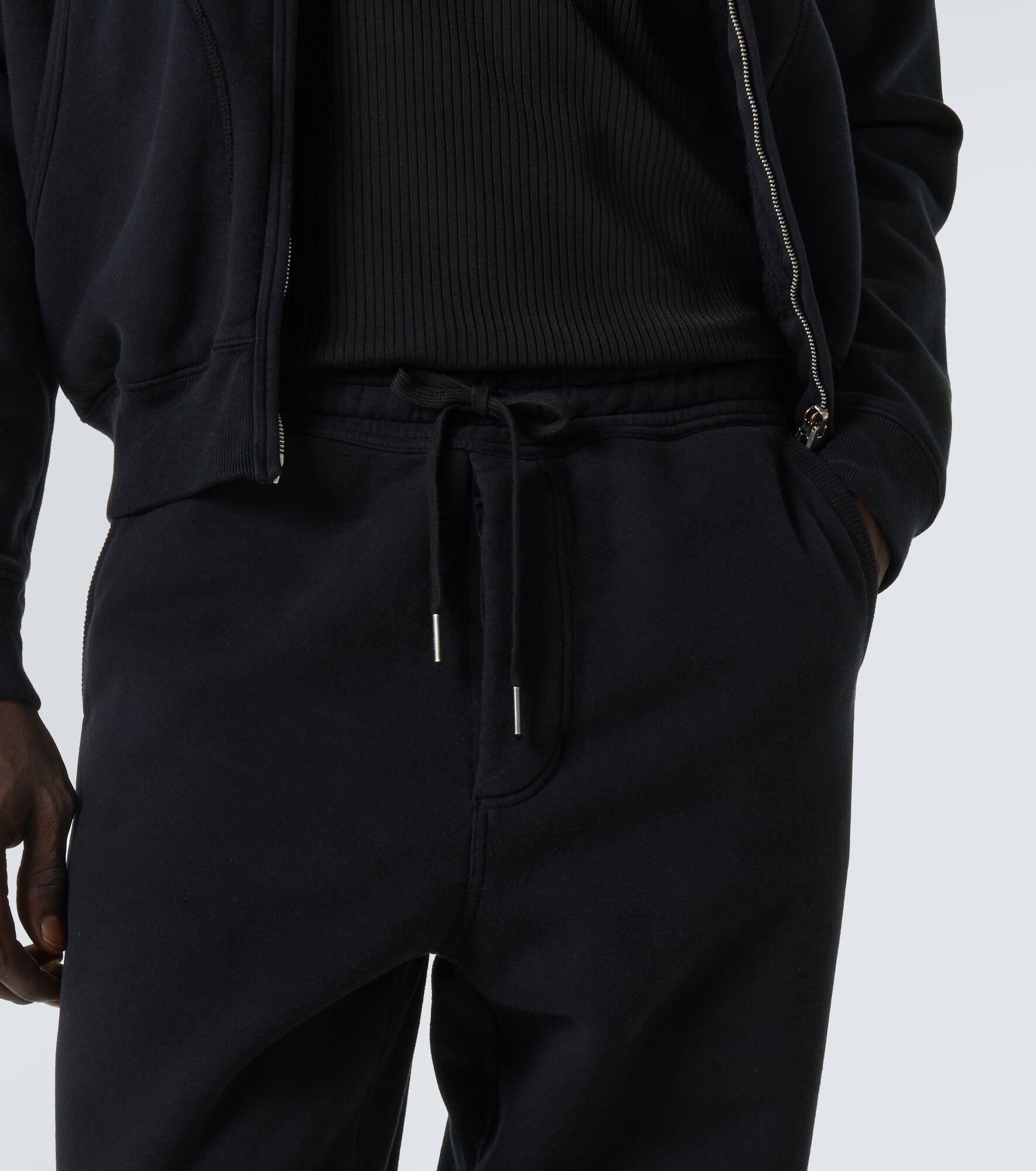 Cotton jersey sweatpants - 5