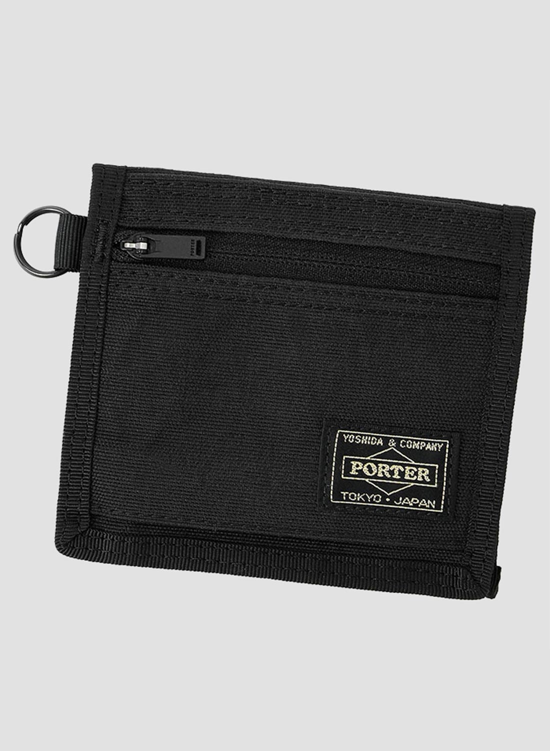 Porter-Yoshida & Co Hybrid Wallet in Black - 1