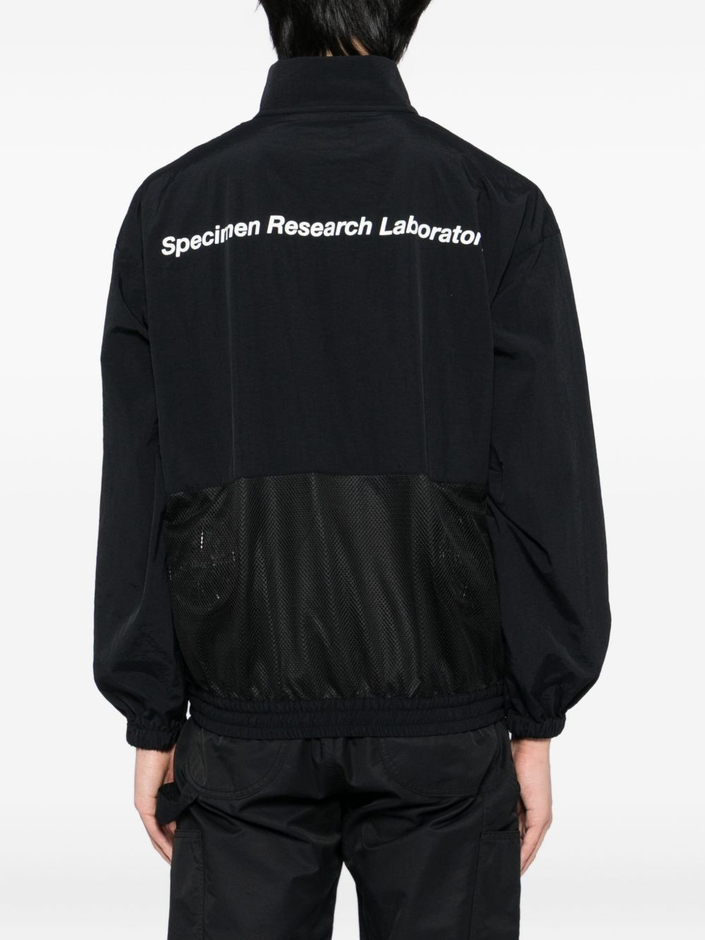 slogan-print jacket - 4