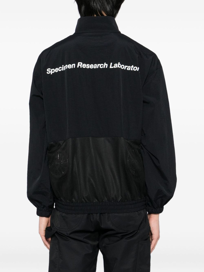 slogan-print jacket 4