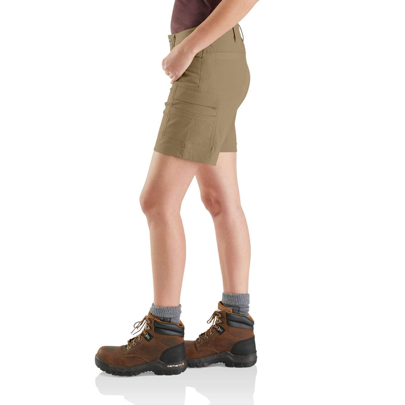 Women's Force Relaxed Fit Lightweight Ripstop Cargo Work Short 4