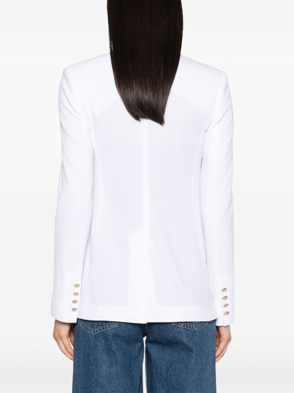 peak-lapels double-breasted blazer - 4