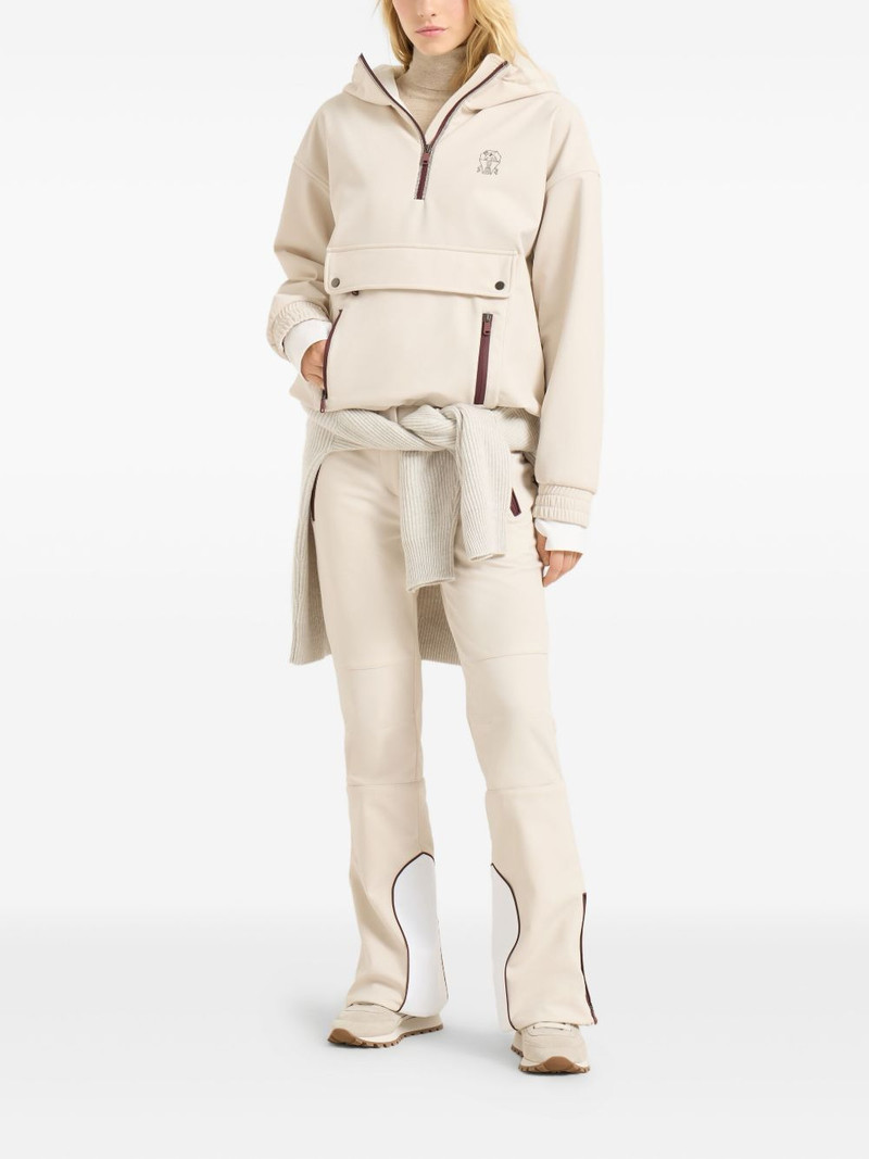 Brunello Cucinelli belt-loops trousers outlook