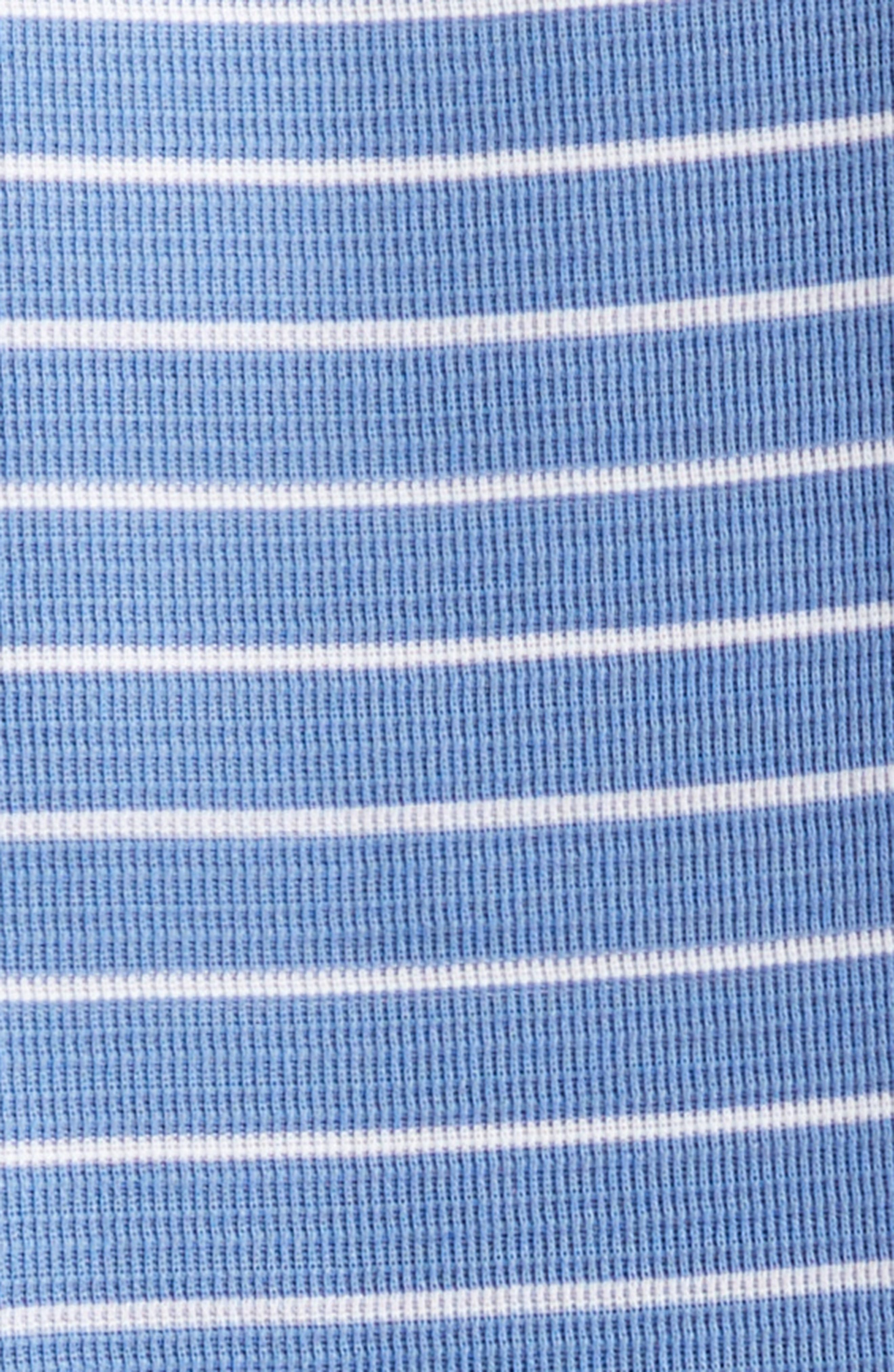 Thom Browne Milano Stripe Short Sleeve Pocket T-Shirt in Blue/White at Nordstrom - 6