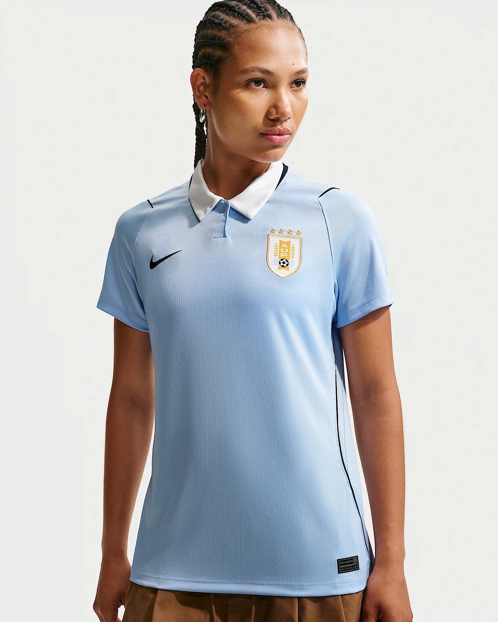 Uruguay 2026 Stadium Home Women's Nike Dri-FIT Soccer Replica Jersey - 1