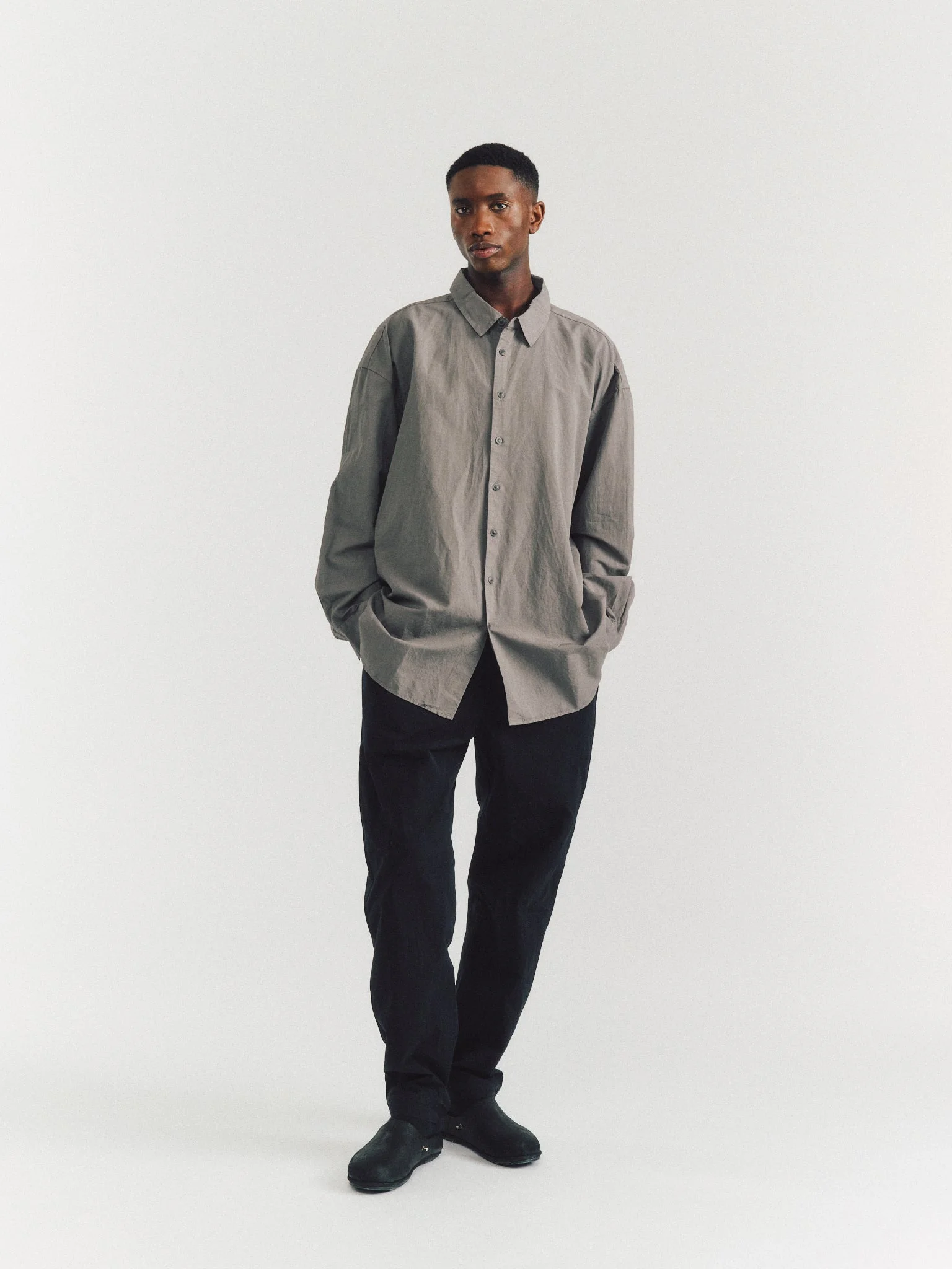 BIG RACCOURCIE SHIRT - H COT - OXYDE - 1