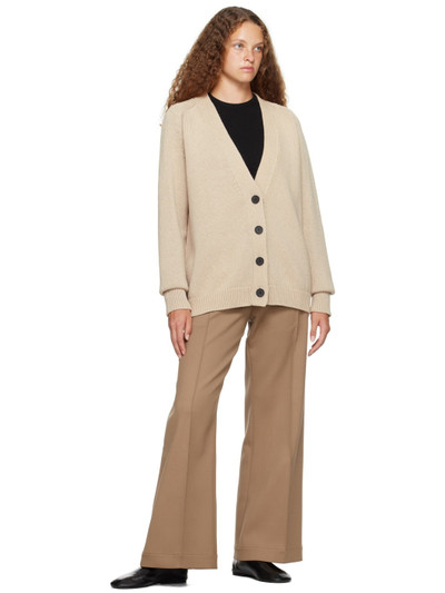 Studio Nicholson Tan Acapulco Trousers outlook