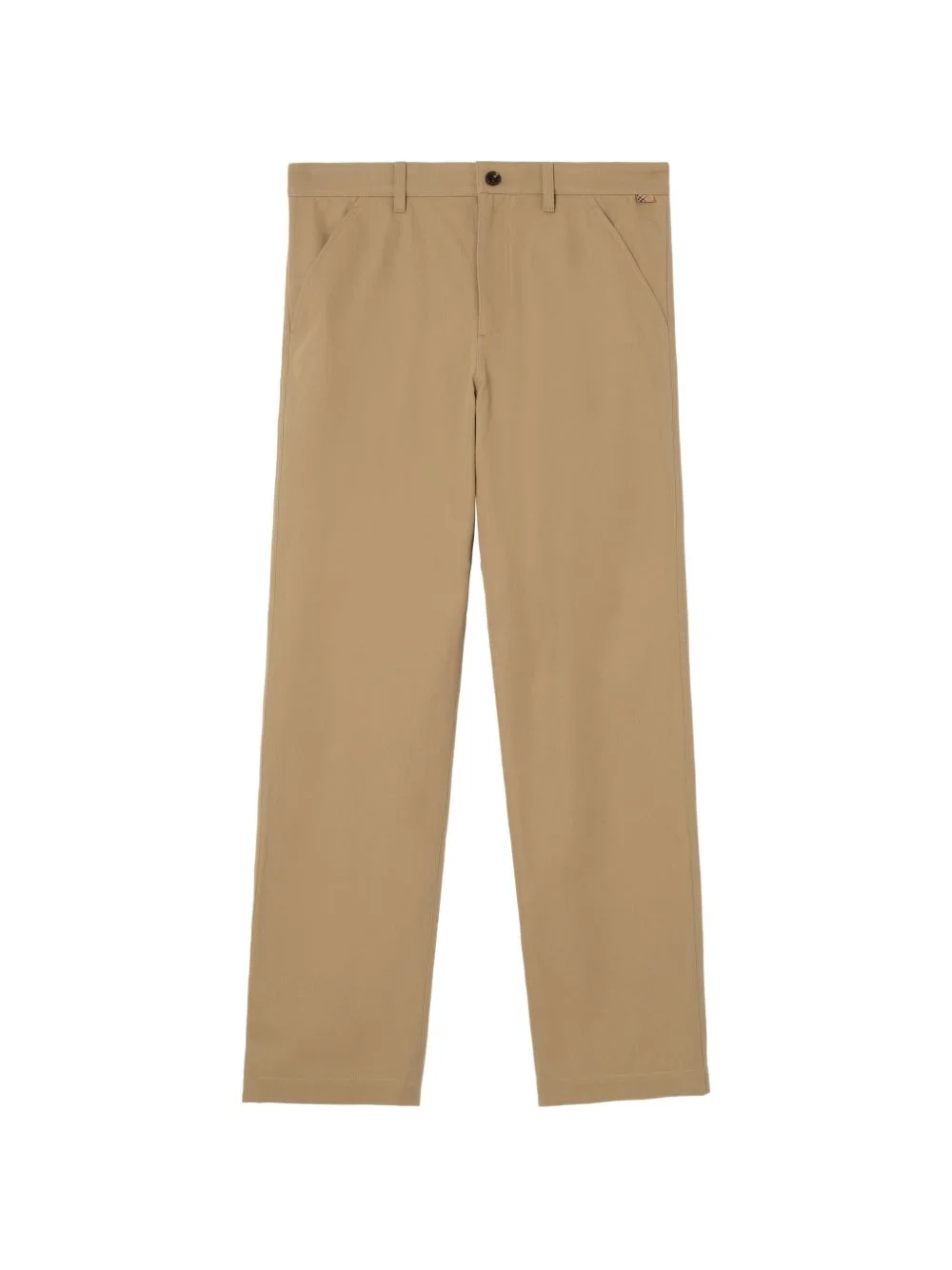 cotton twill chinos - 1