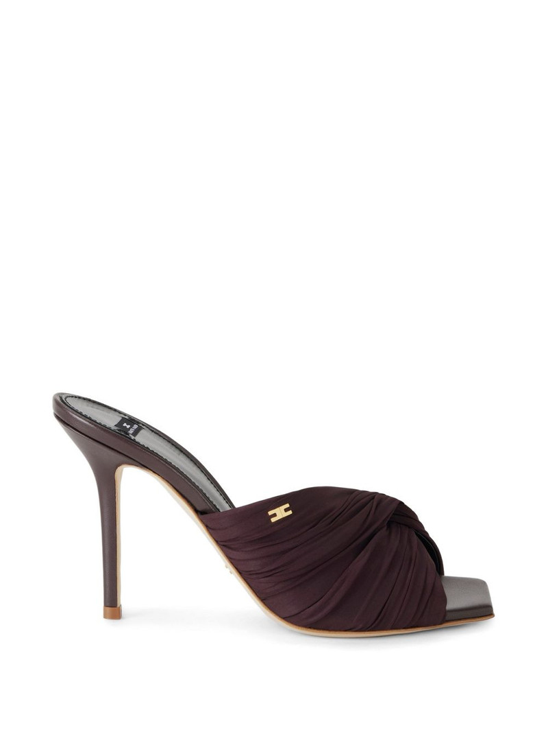 crossed draped sandals 1