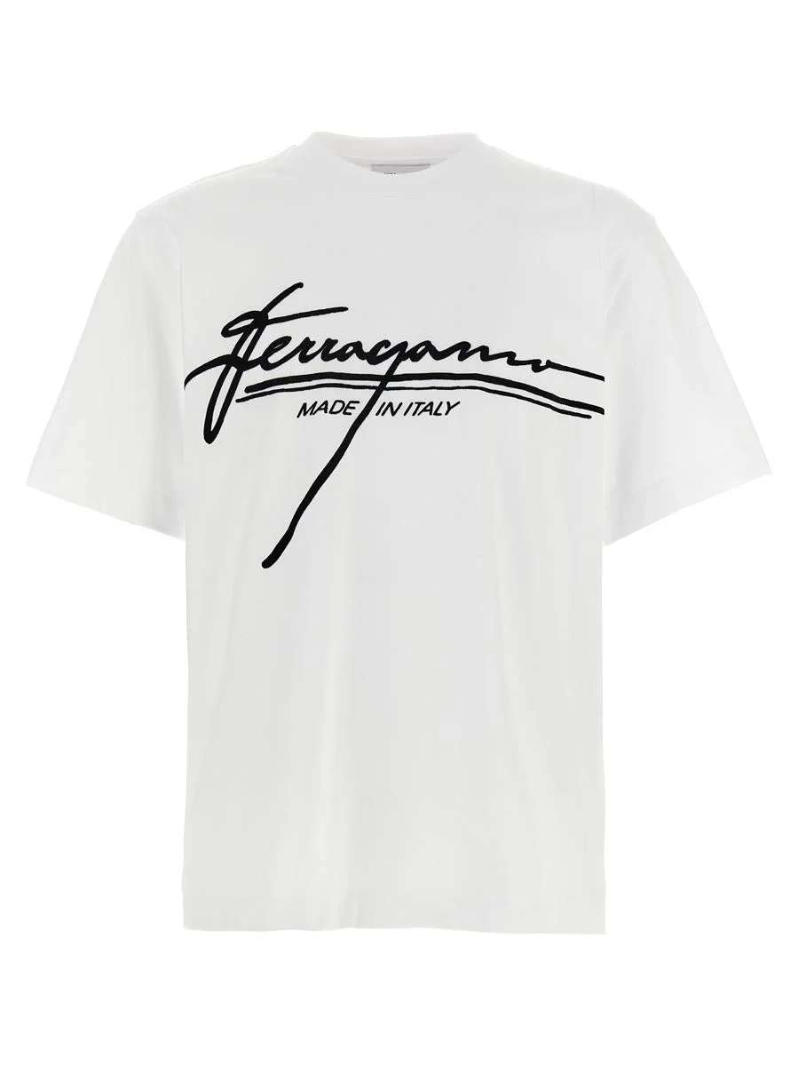 Salvatore Ferragamo 'Firma' T-Shirt - 1