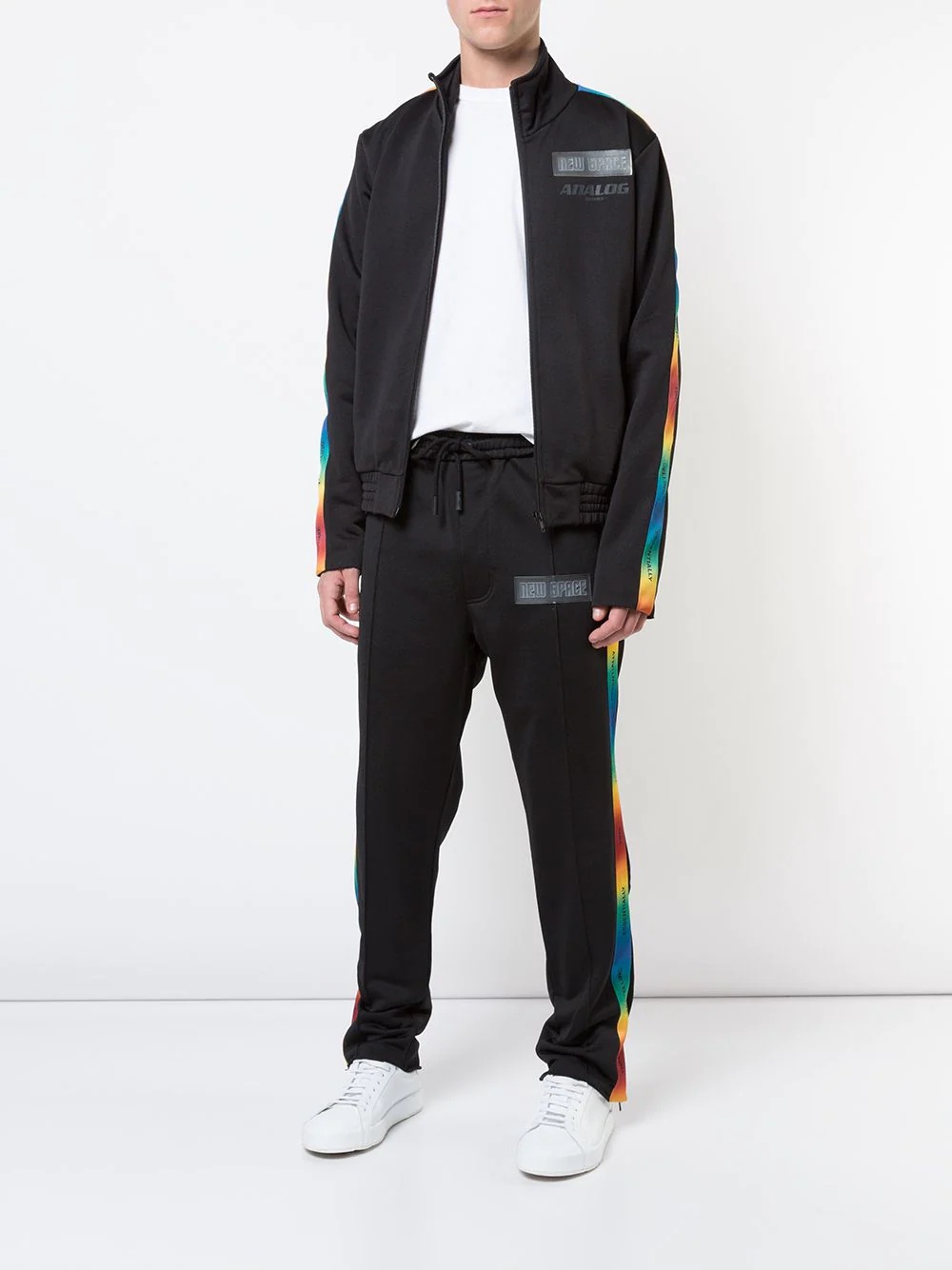 dad time travelling track trousers - 2