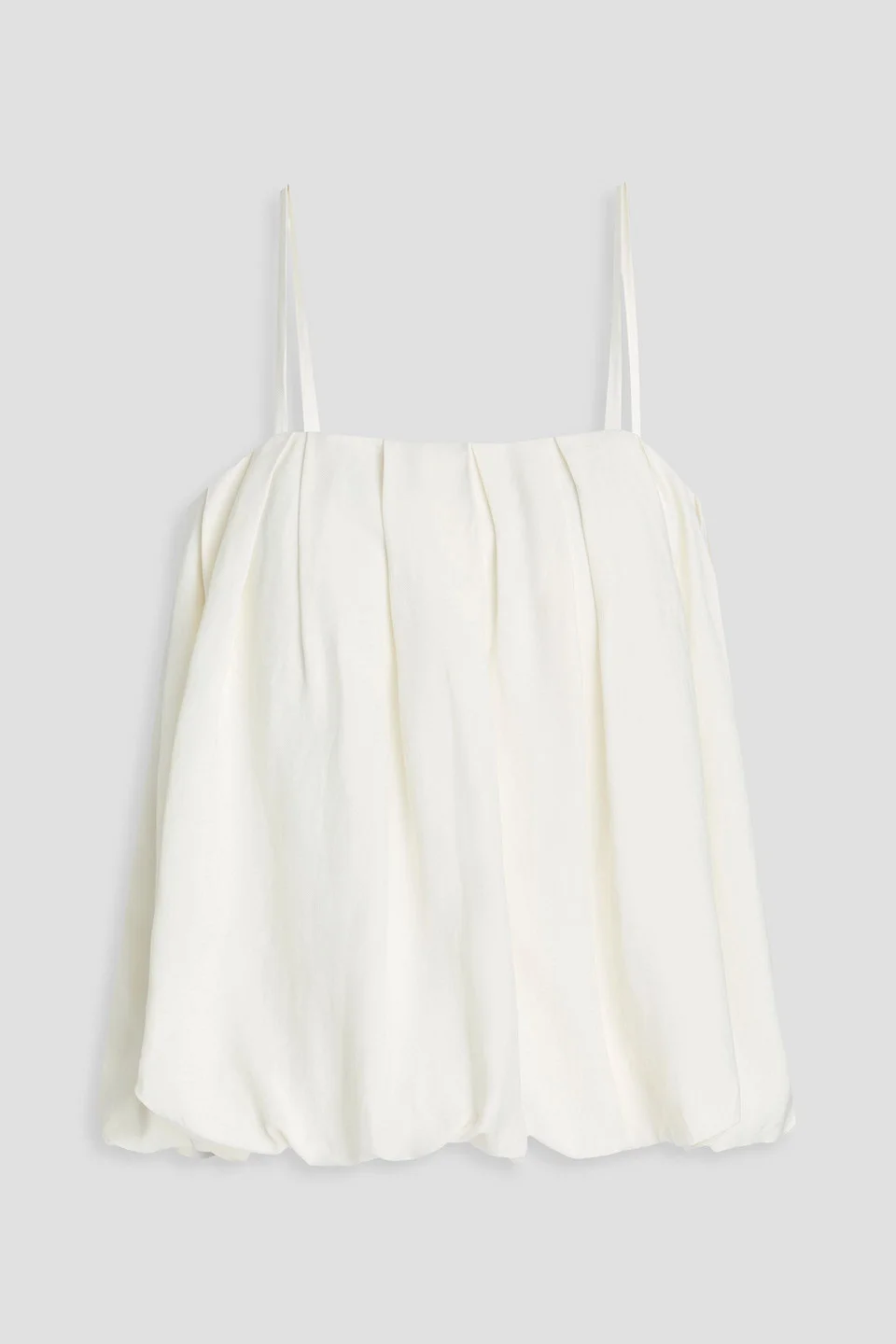 Pleated twill top - 1