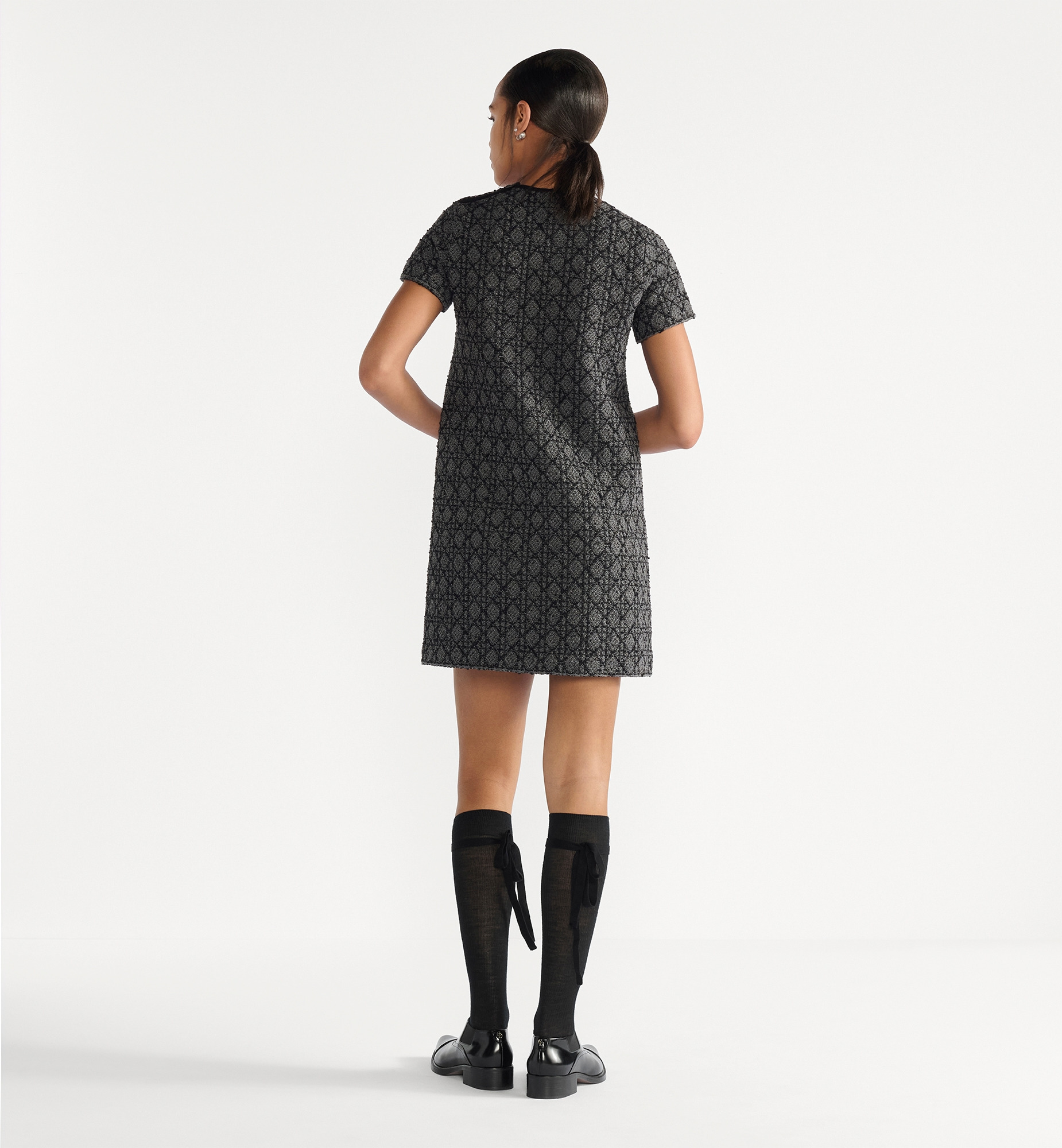 Short Macrocannage Dress - 3