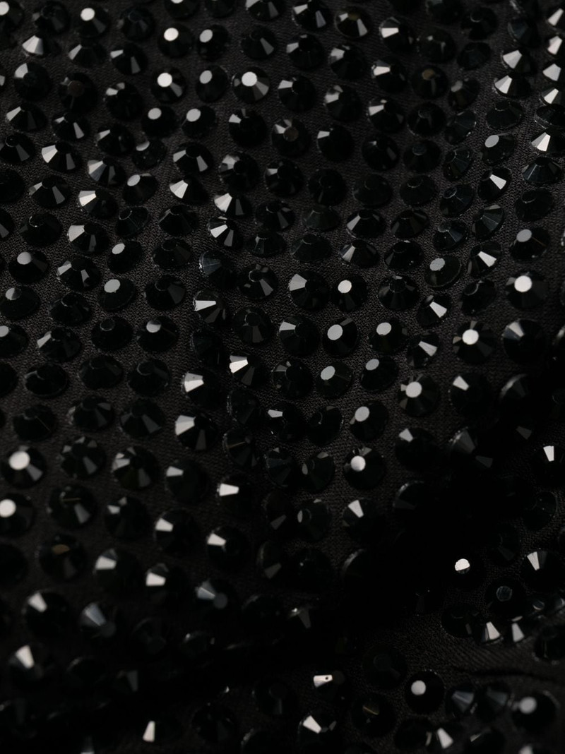 crystal-embellished 미니 드레스 6
