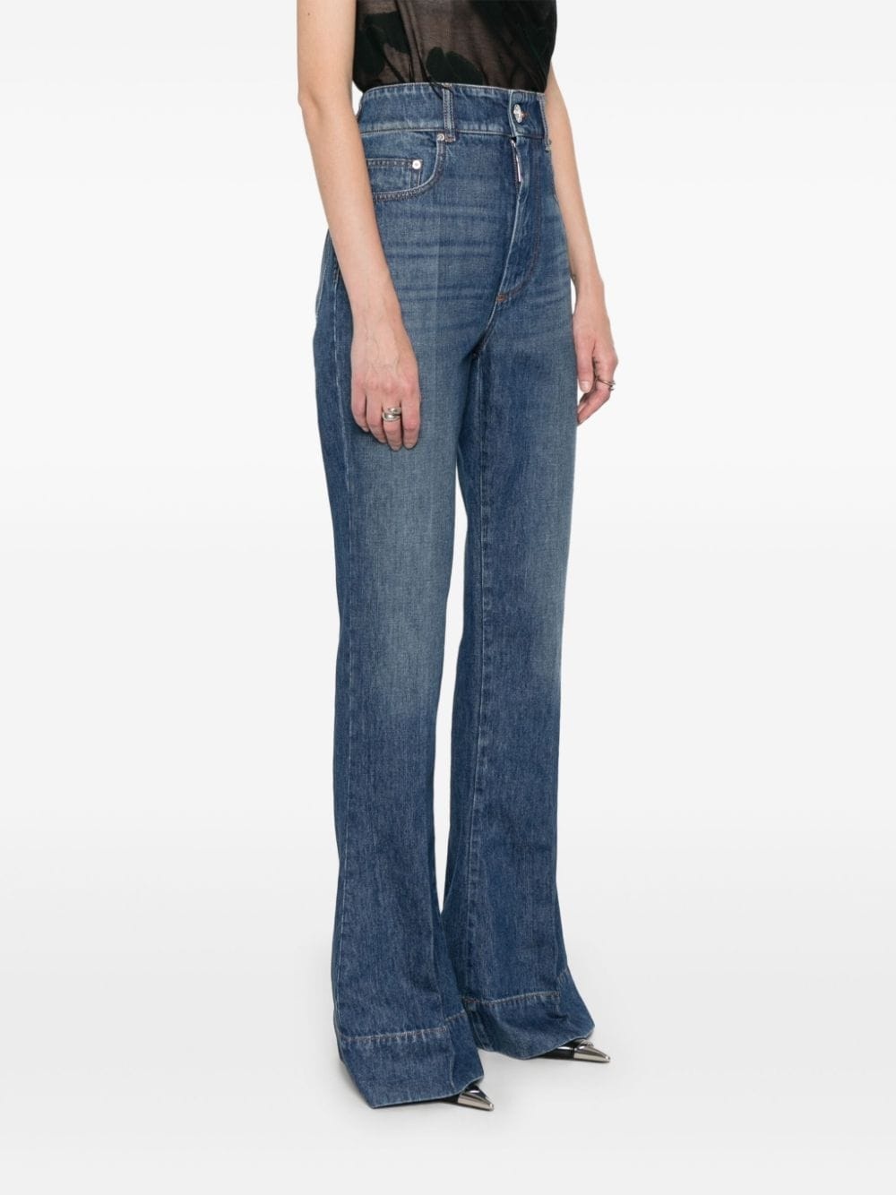 high-rise bootcut jeans - 3