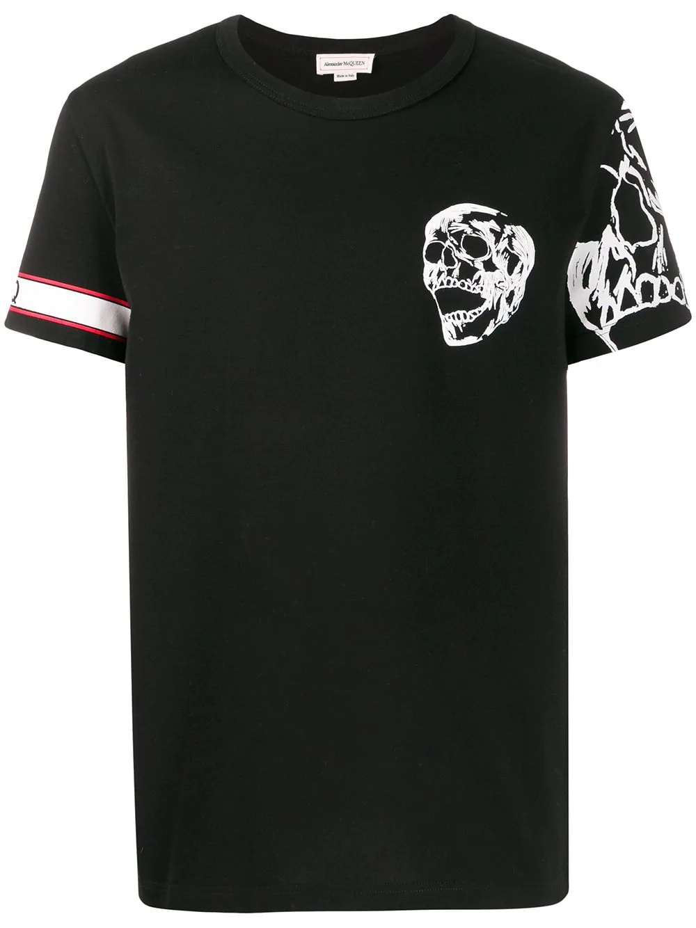 Skull detail T-shirt - 1