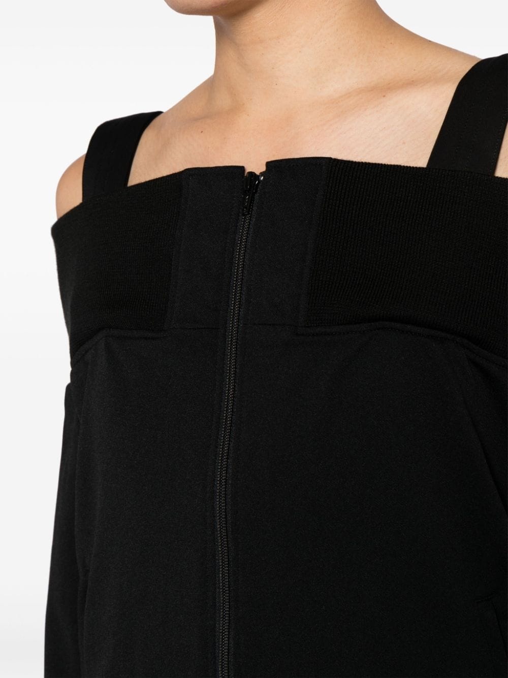 drop-shoulder zipped top - 5