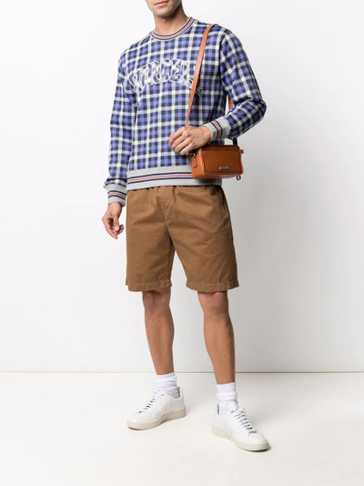 Converse Jack Purcell checked sweatshirt outlook