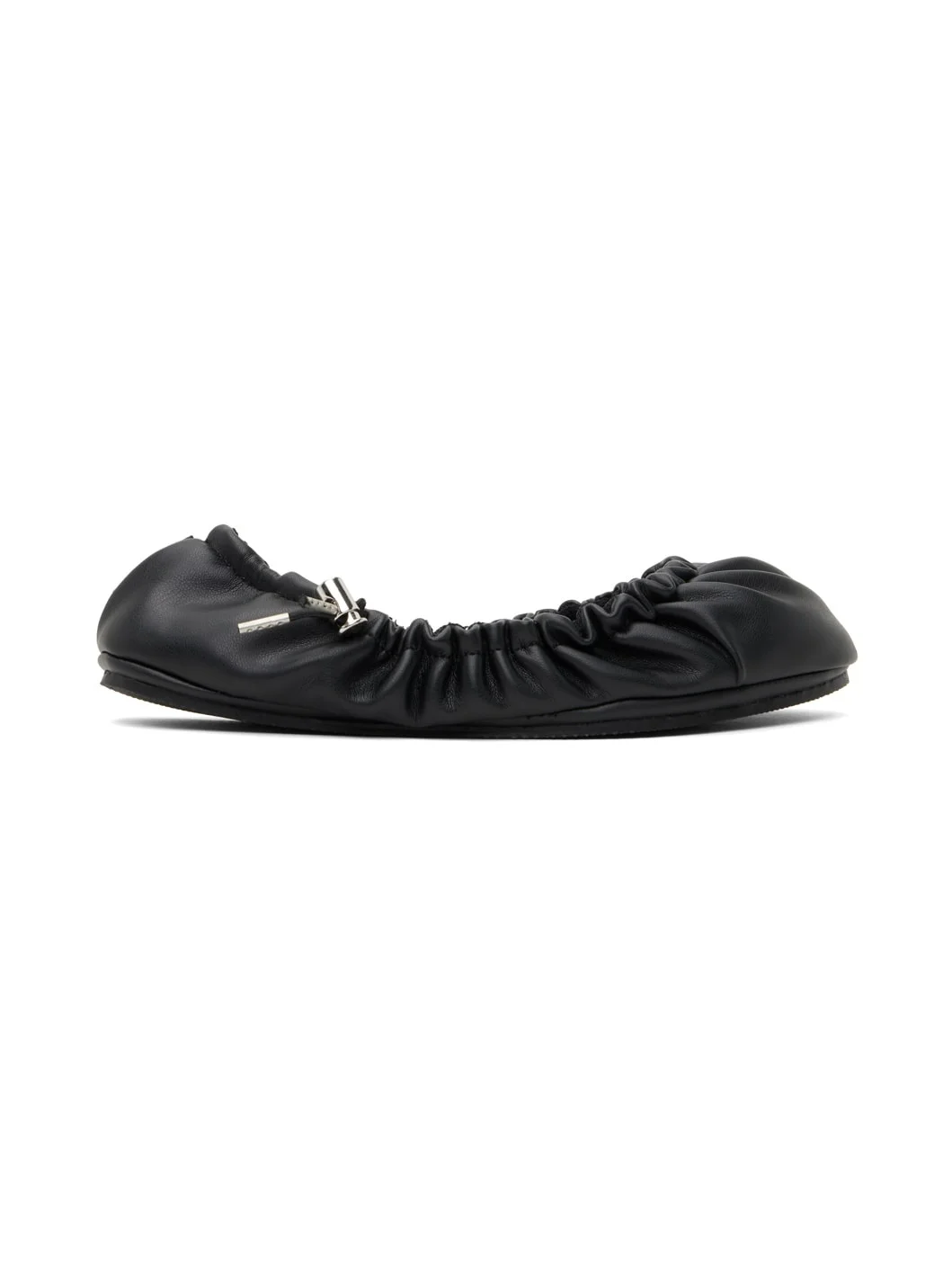 Black Aura Ballerina Flats - 1