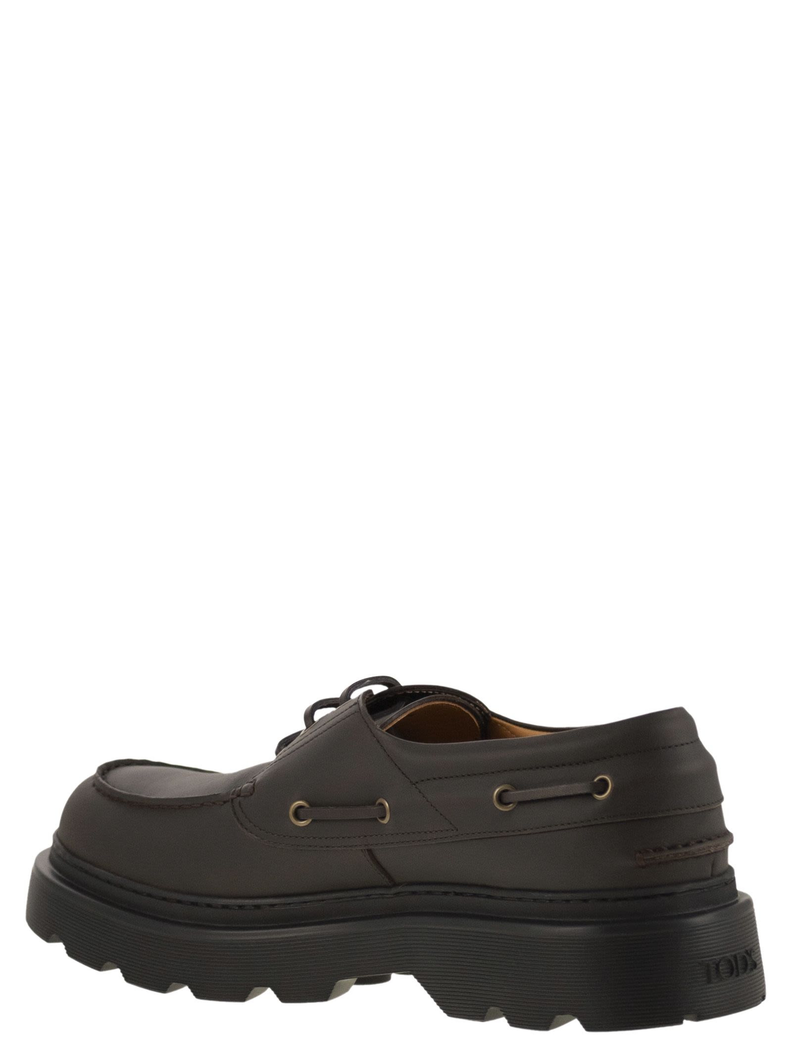 Tod's Men Leather Boat Shoe - 3