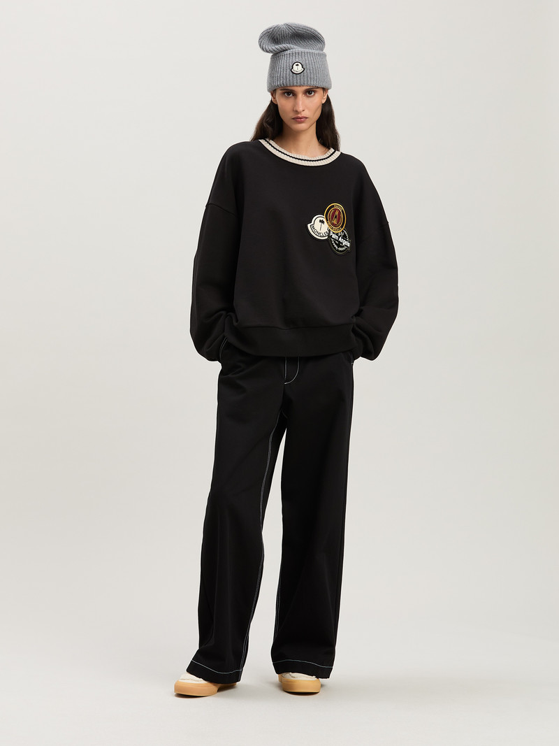 Palm Angels PAxMoncler tri-Patch sweatshirt outlook