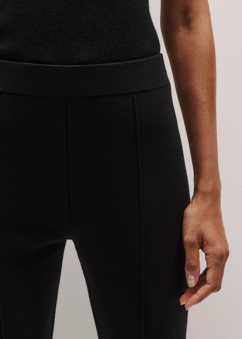 Compact Knit Kickflare Crop Pant 5