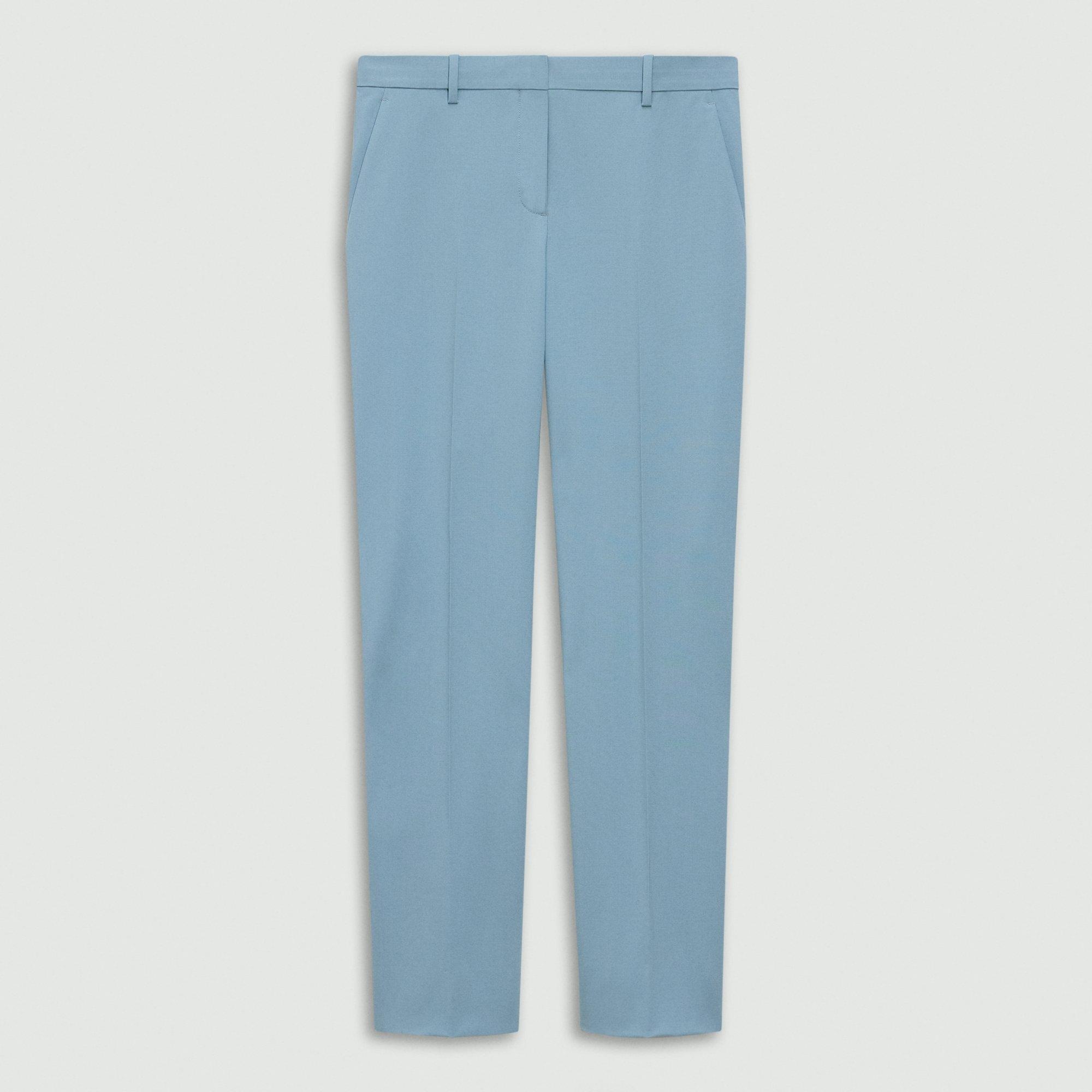Treeca Full Length Pant in Good Wool - 1