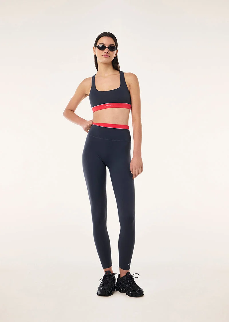 REFLECT SPORTS BRA IN MARINE BLUE - 1
