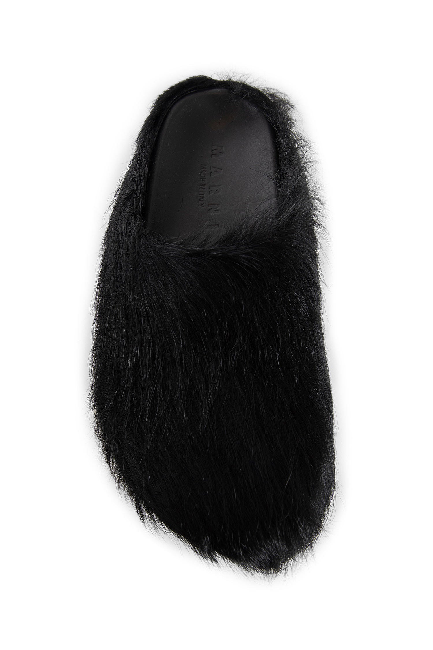 Long-hair Calfskin Fussbett Sabot - 5