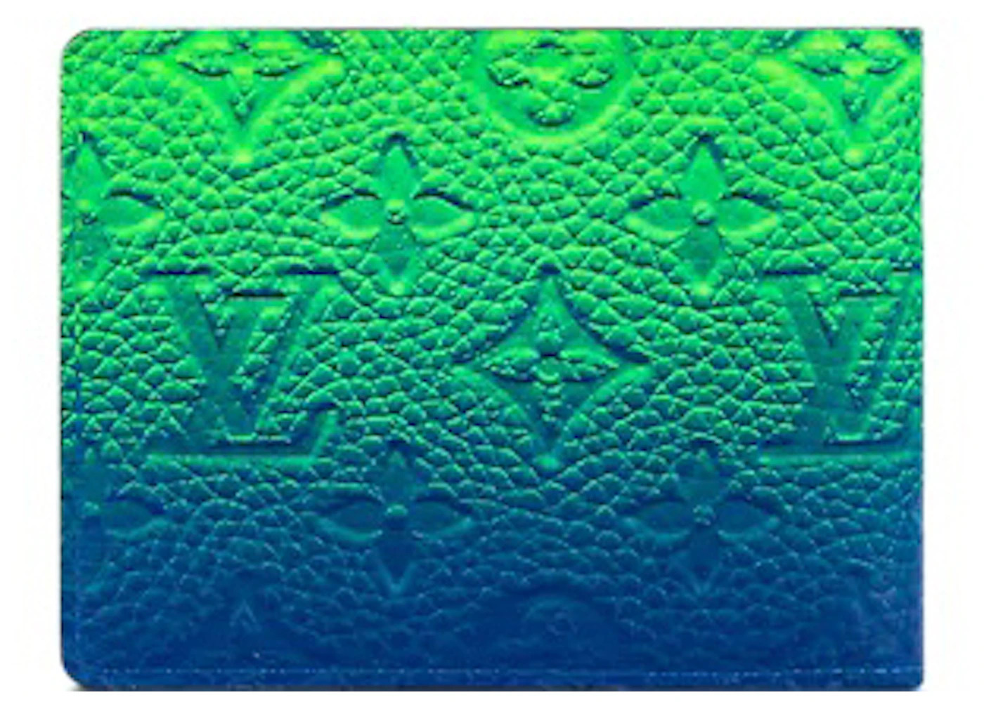 Louis Vuitton PF Slender Taurillon Illusion Blue/Green - 2