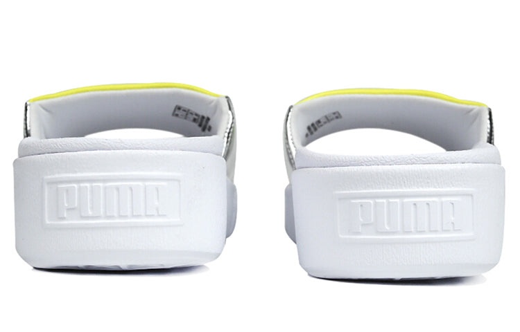 (WMNS) PUMA Platform Slide TZ 'White Silver' 369421-01 - 4