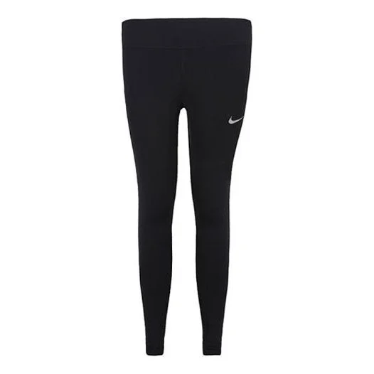 (WMNS) Nike Epic LUX Luxury Tight 'Black White' 890306-010 - 1