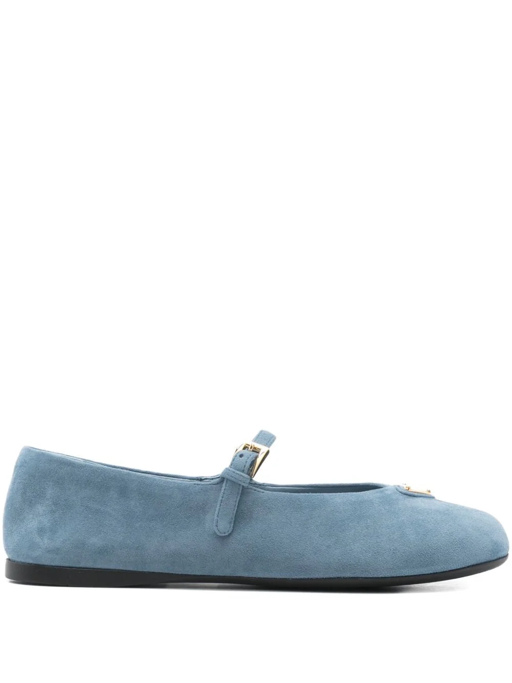 Prada Women Suede Leather Ballets - 1