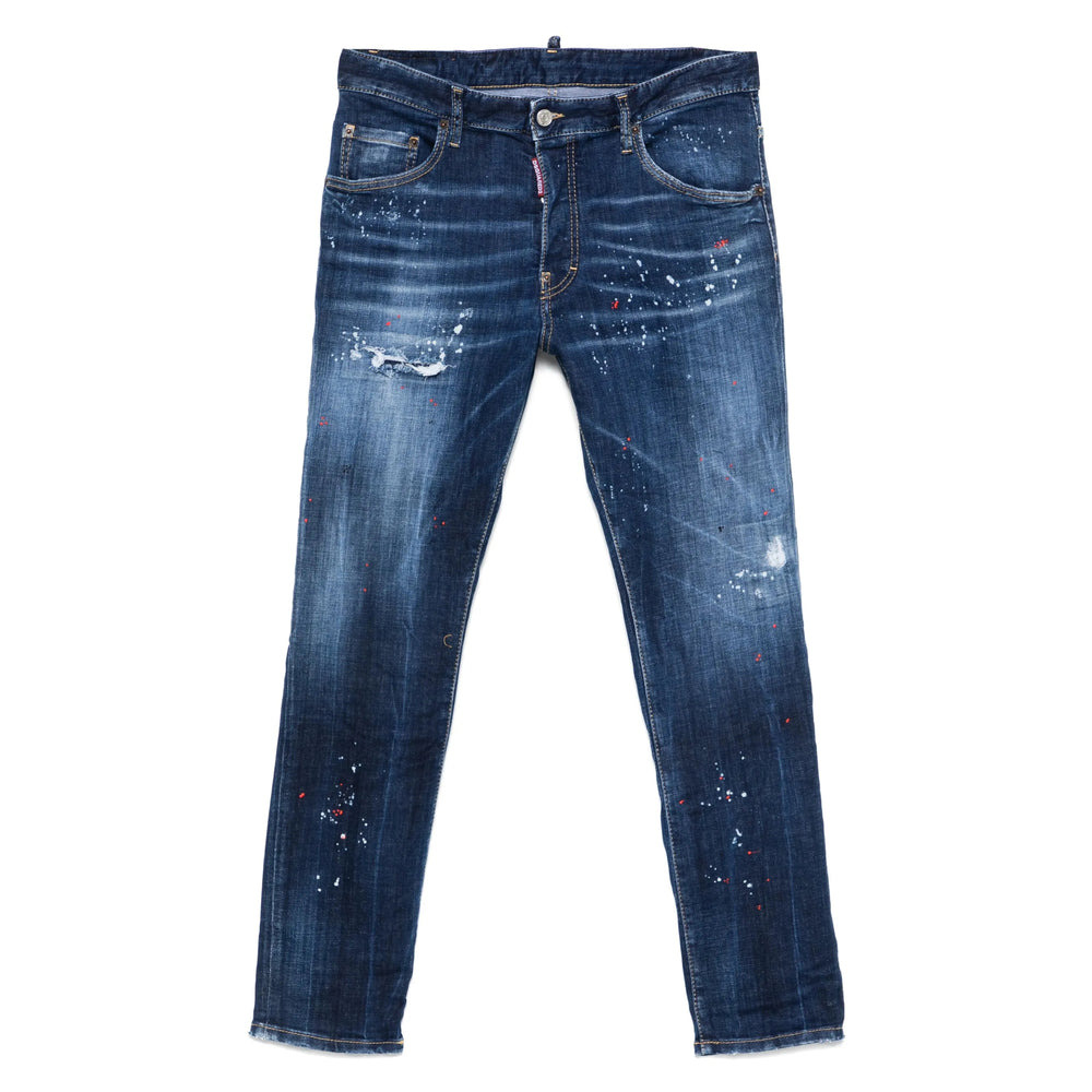 Dsquared2 Blue Denim - Slim-Fit Jeans Men - 1