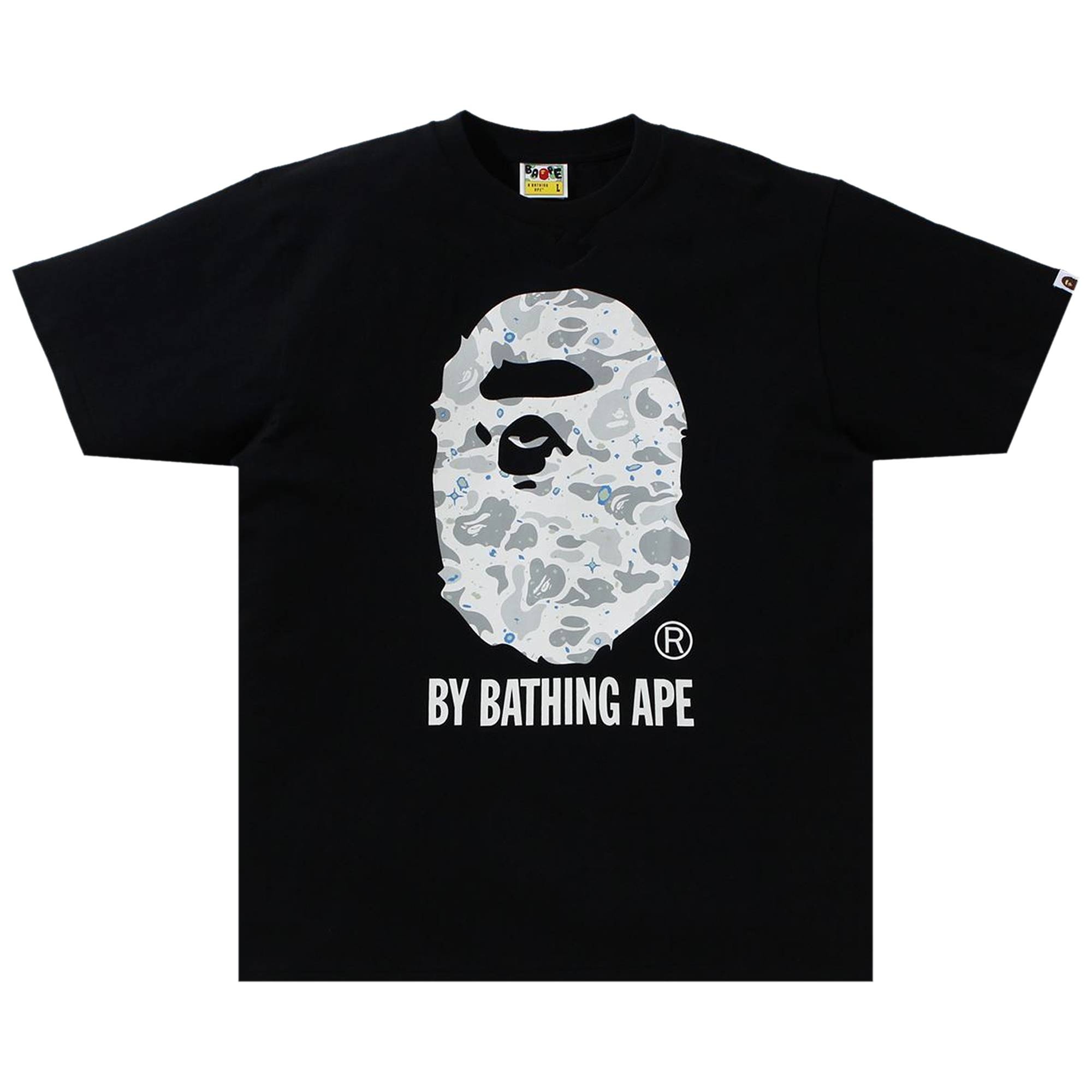 BAPE Space Camo By Bathing Ape Tee 'Black' - 1