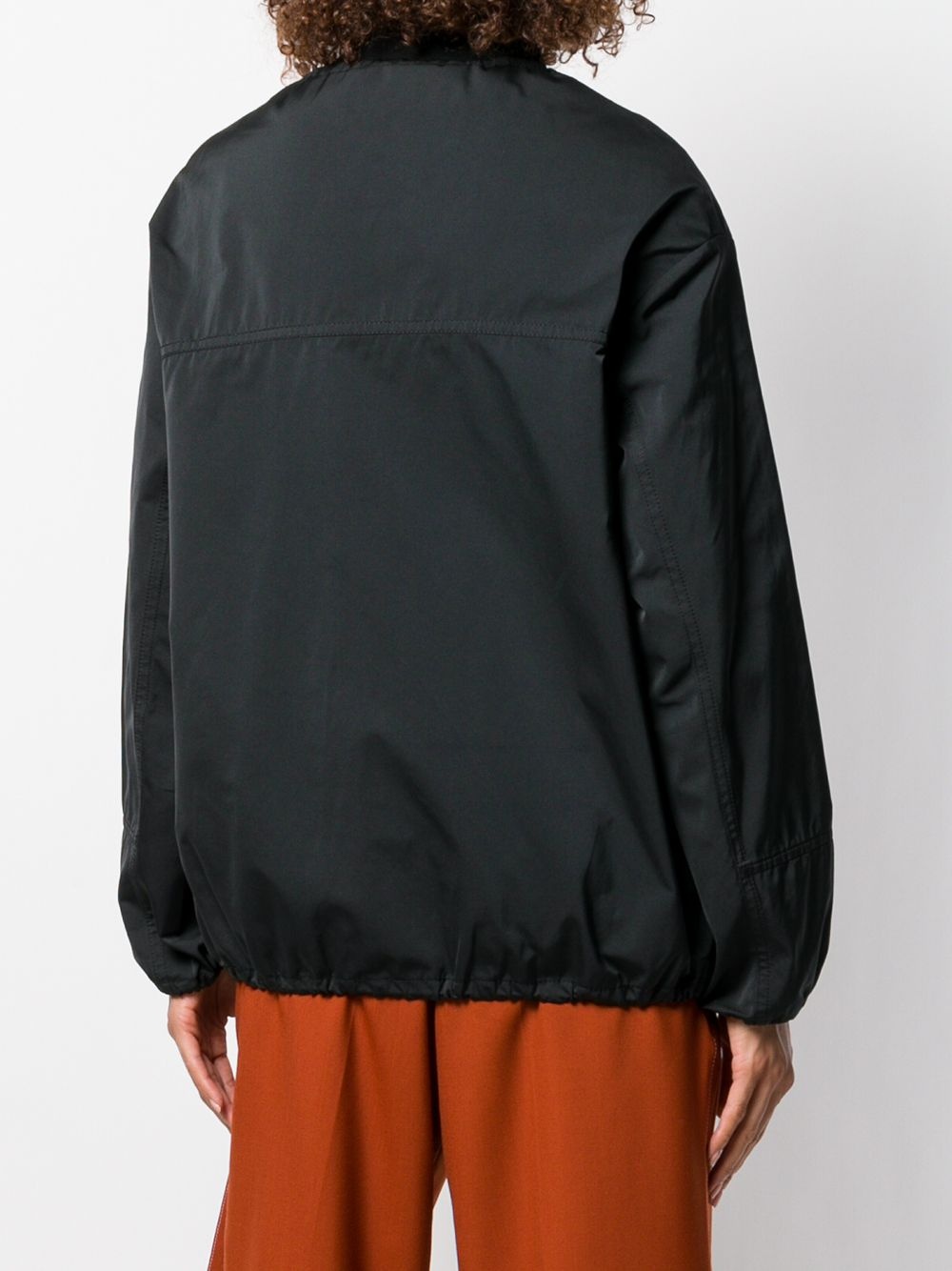 drawstring bomber jacket - 4