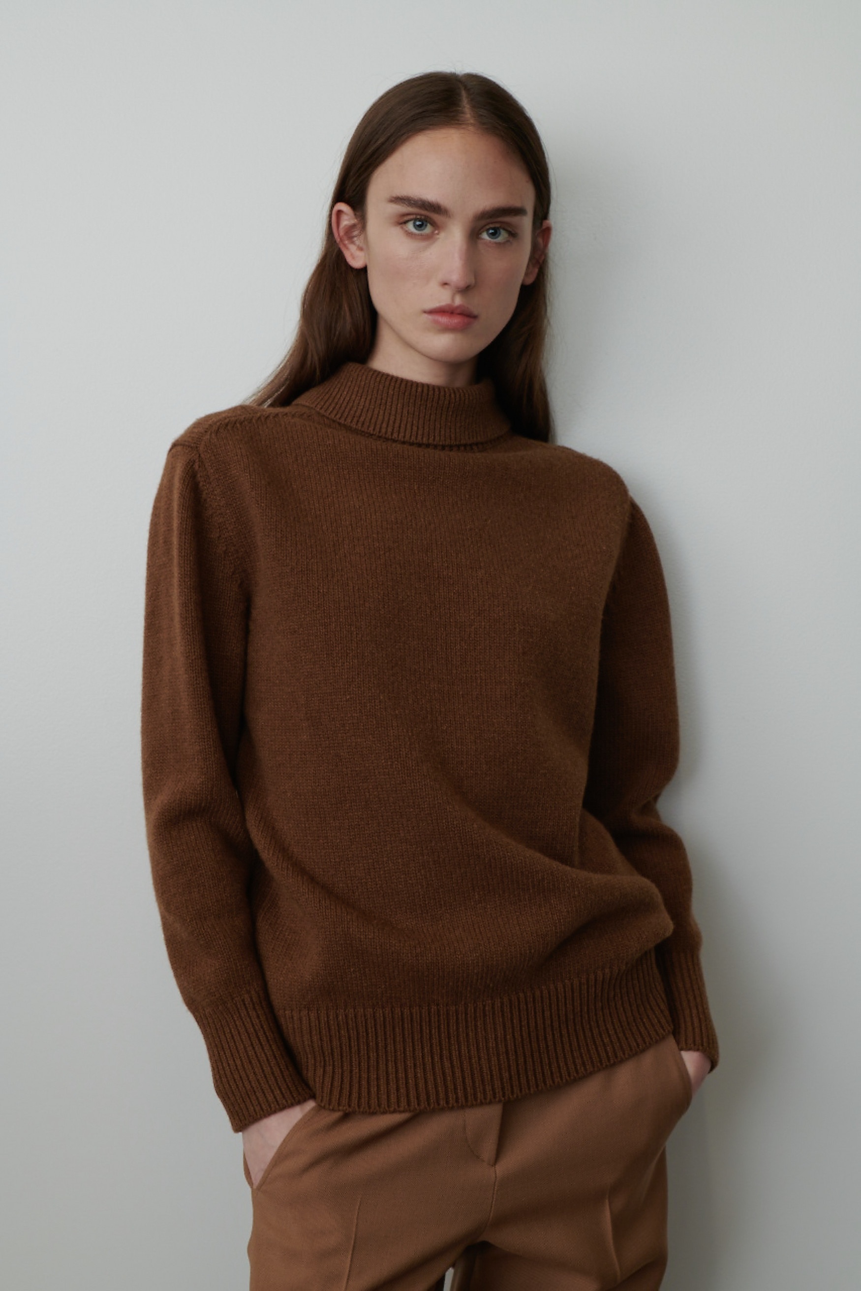 Amalio Top in Merino Wool and Cashmere - 5