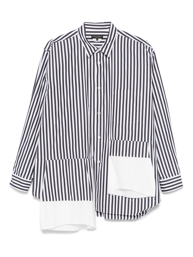 asymmetric striped shirt 1