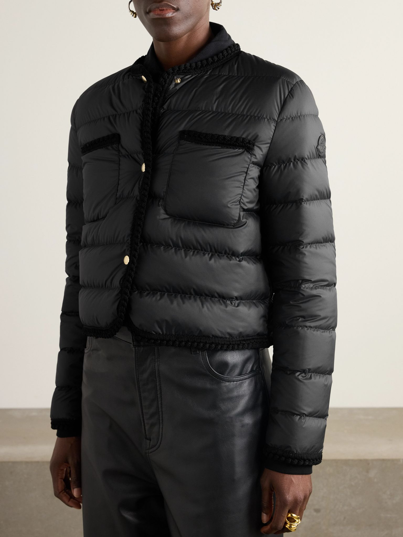Gencay quilted shell down jacket Black - 3