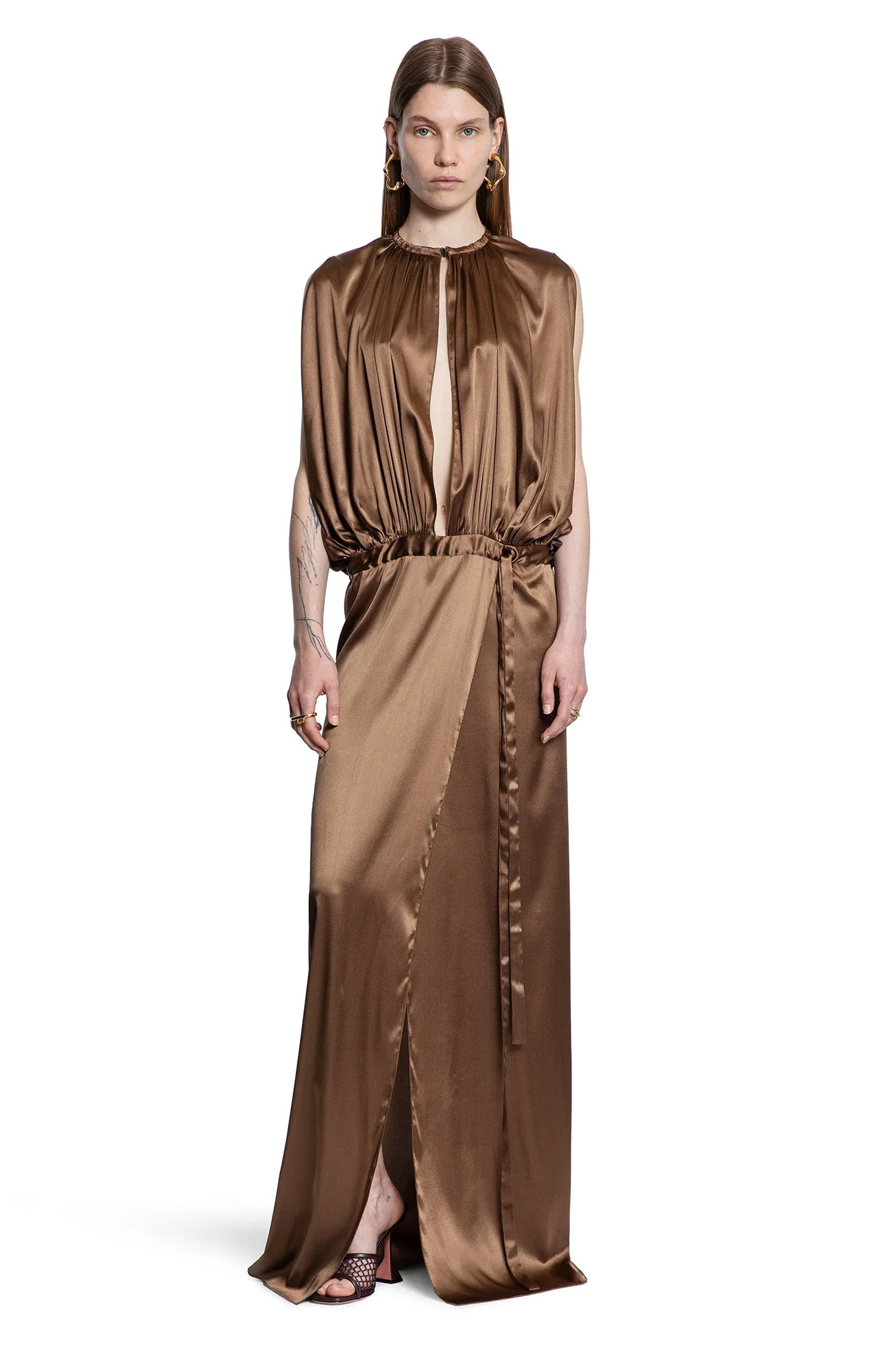 Sleeveless-Belt-Dress - 4