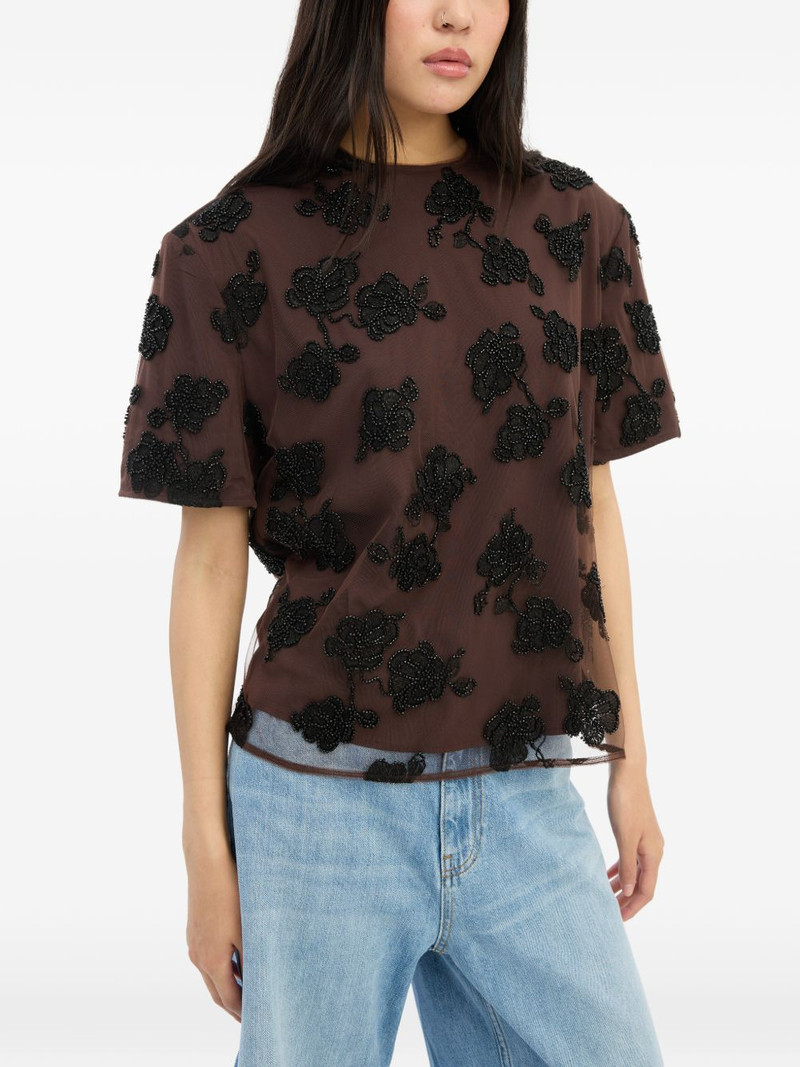 beaded oversized top 1