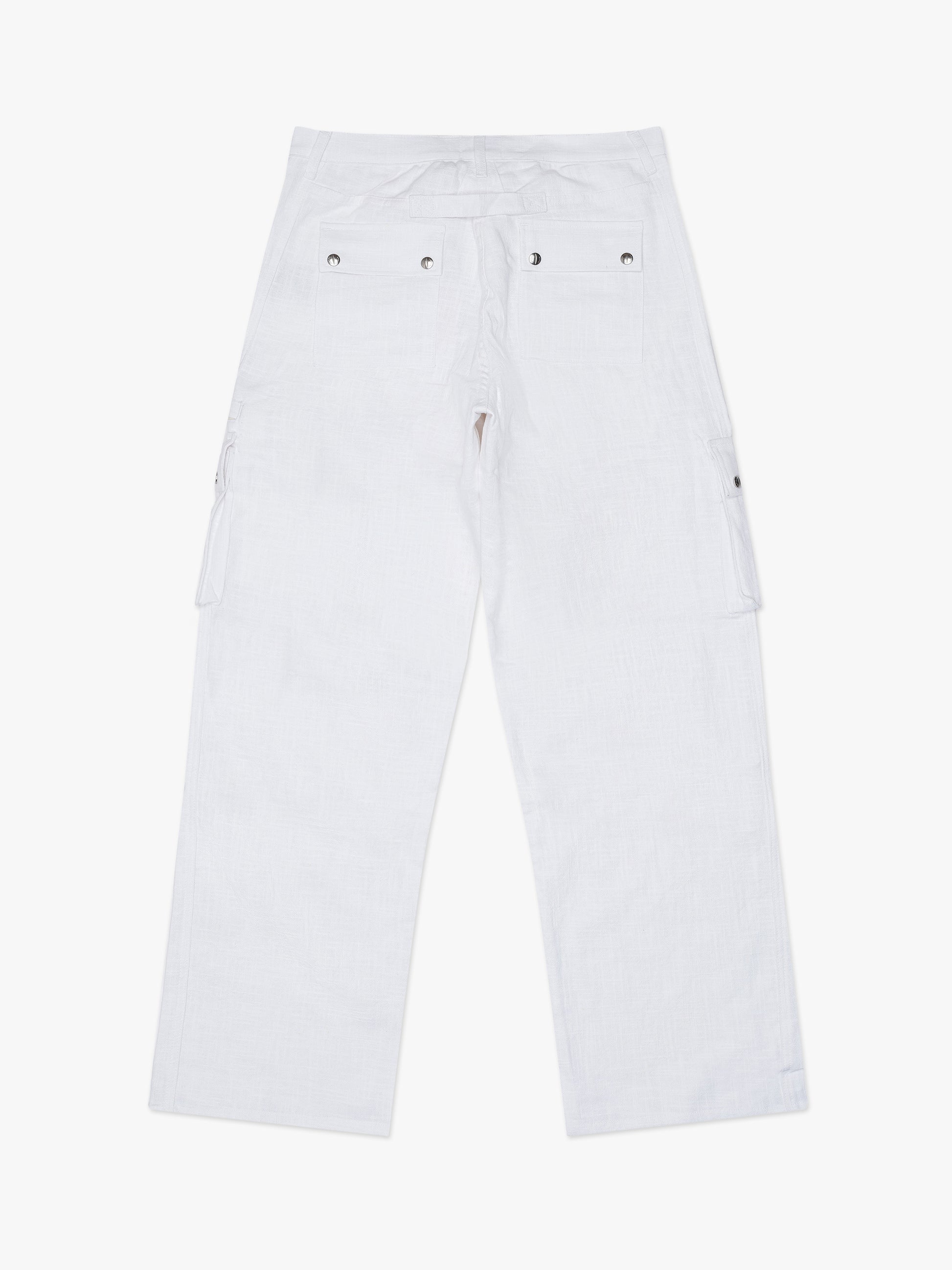 AMARO LINEN CARGOS - 5