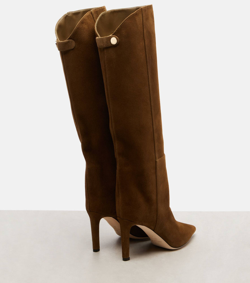 Alizze 85 suede knee-high boots 2
