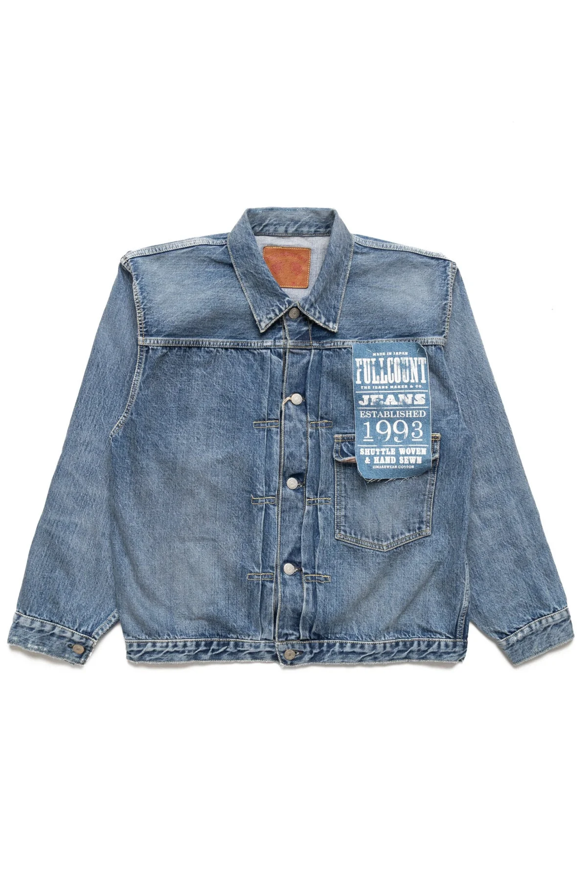 2978-2107US Type 1 Denim Jacket (US Limited) WWll Denim - Dartford - 1