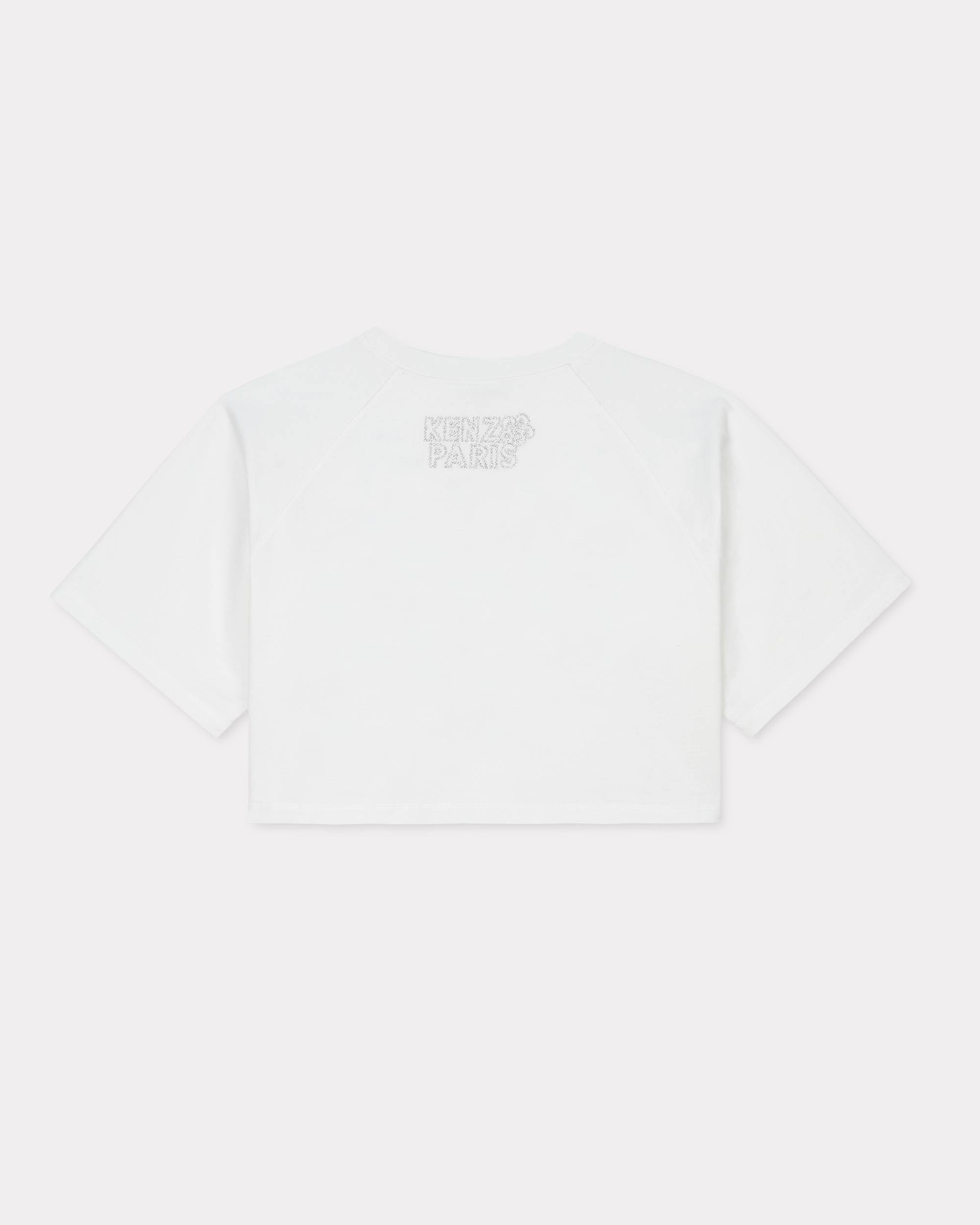 'KENZO Constellation' embroidered cropped T-shirt - 2