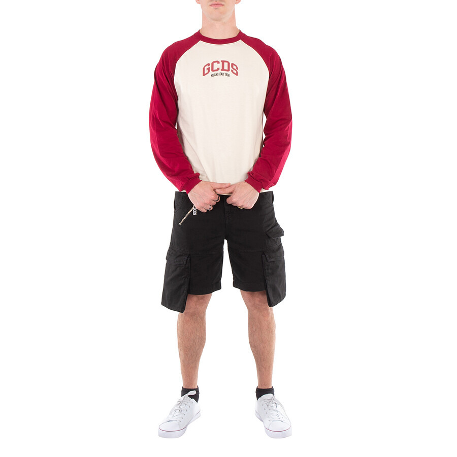 GCDS Logo Printed Crewneck T-Shirt - 5