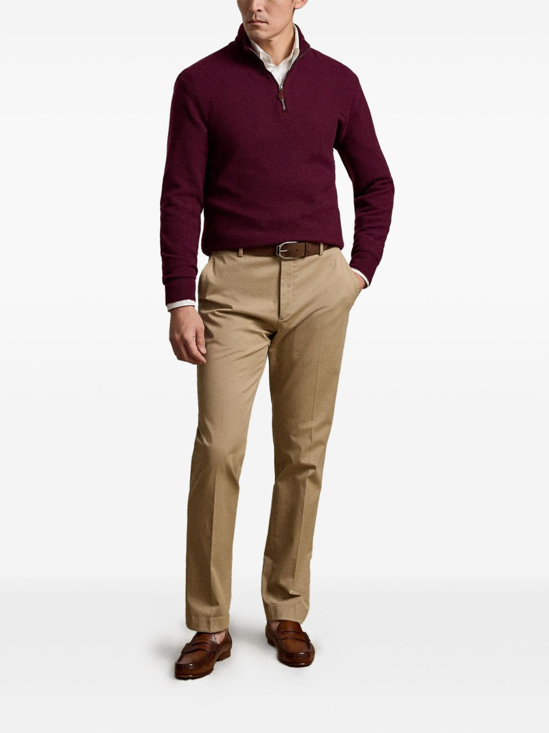 Ralph Lauren Birdseye quarter-zip sweater outlook