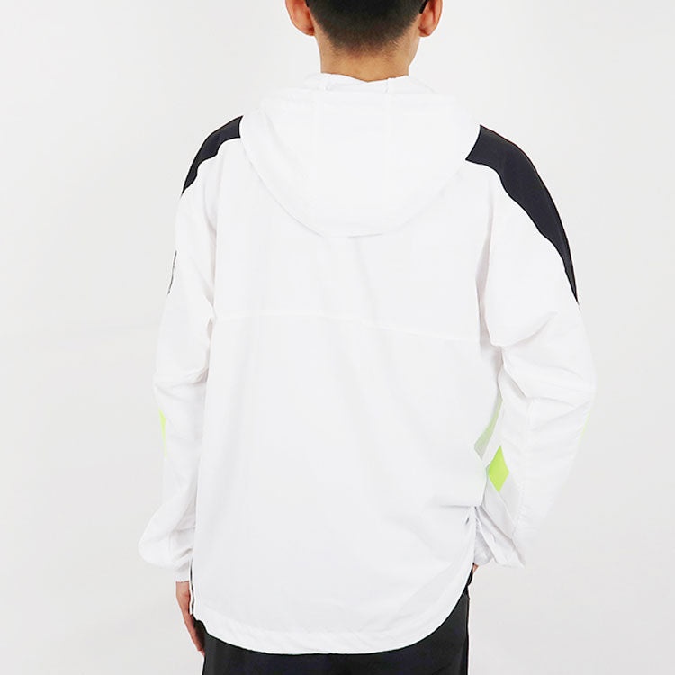 THE NORTH FACE UE City Wind Anorak SS22 Half Zip Jacket 'White' NF0A5B3C-LA9 - 4